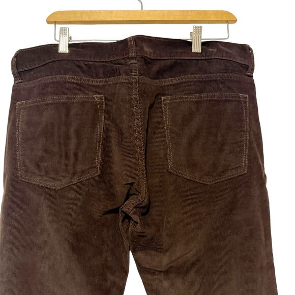 Jcrew 484 Slim Corduroy Brown Pants Women's size 34 x 34 New - Picture 4 of 6